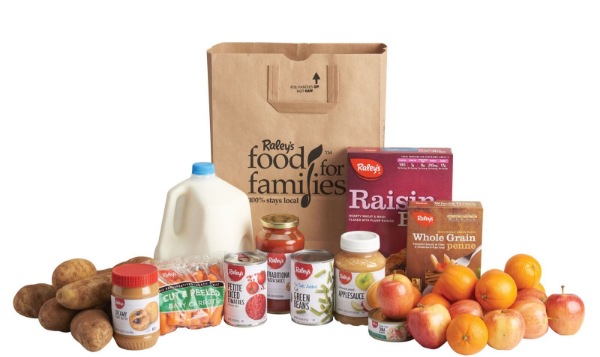 Raley’s Food For Families Holiday Bag Drive