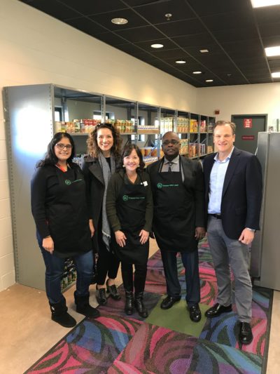Evergreen Valley College Pantry Opens