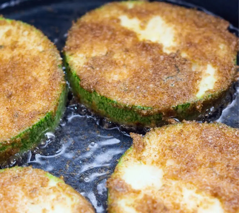 Oatmeal-Breaded Fried Zucchini | Second Harvest of Silicon Valley