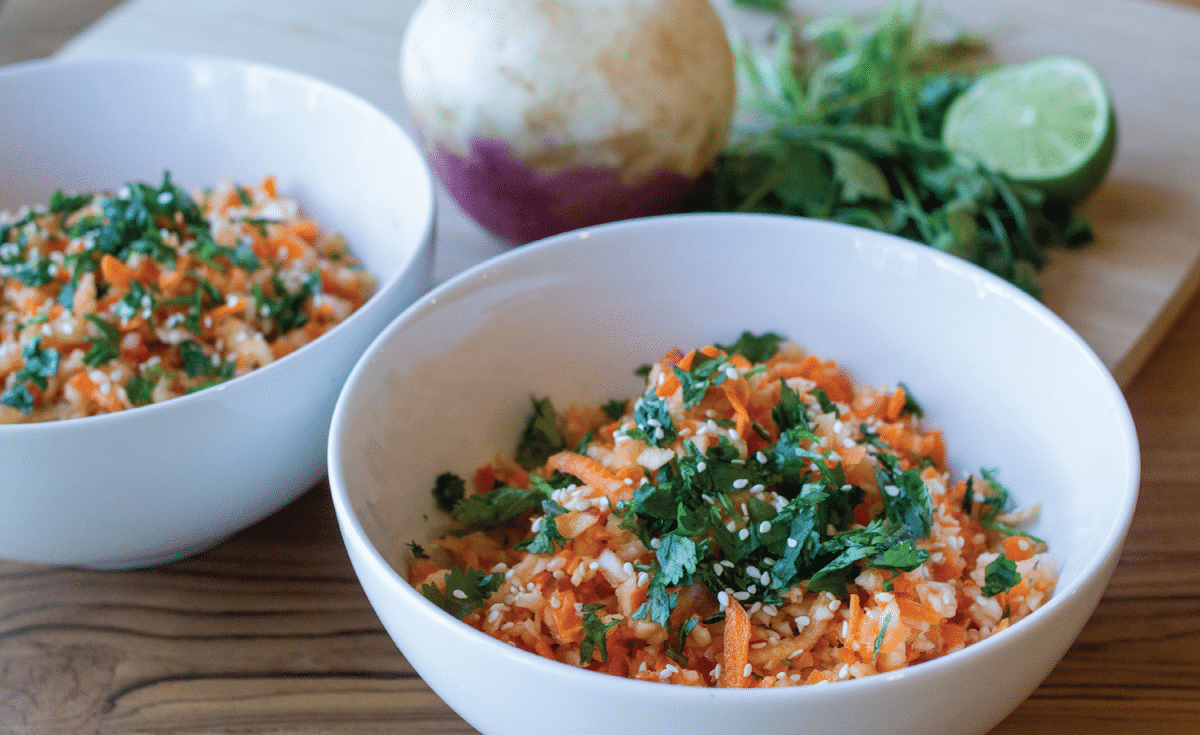 Asian Turnip, Apple and Carrot Salad Second Harvest of Silicon Valley