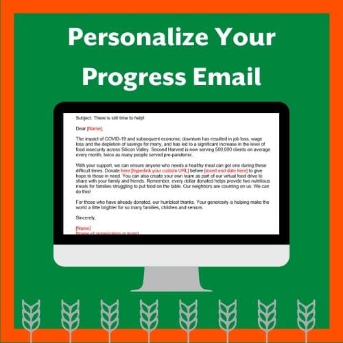 Personalize your progress email