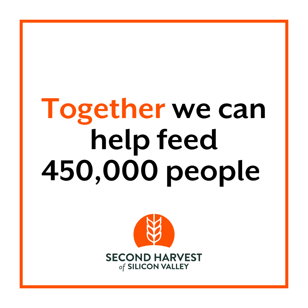 together we can help feed 450,000 people