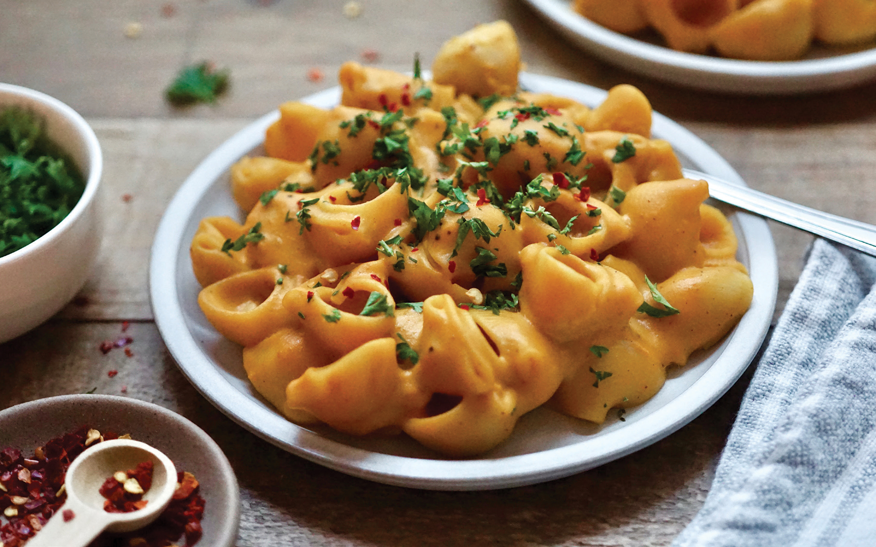 One Pot Pumpkin Pasta